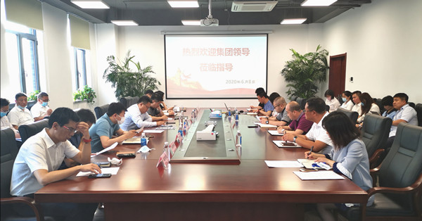 集團(tuán)黨委副書記、總經(jīng)理吳波一行到沈陽航空工業(yè)發(fā)展有限公司調(diào)研指導(dǎo)